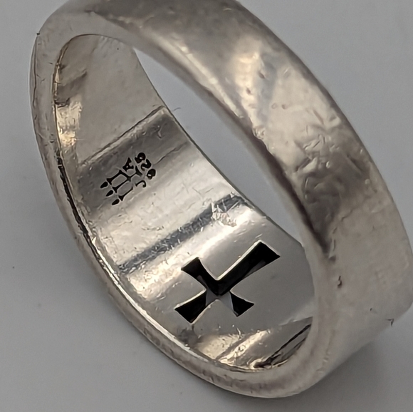 Vintage James Avery Crosslet Cross Cut Out Sterling Silver Ring SZ 6.25 - Picture 6 of 9